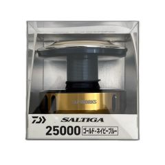 DAIWA ダイワ スピニングリール用スプール ソルティガ25000 00082447 ゴールド x ネイビーブルー Bランク