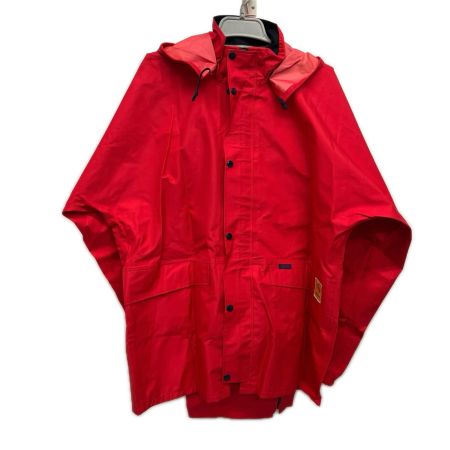 shugakuso 秀岳荘 レインウェア レインスーツ 上下セット SIZE LL GORE-TEX 袋付 レッド