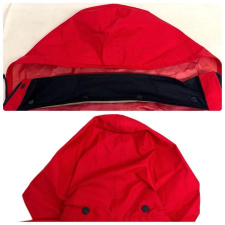 shugakuso 秀岳荘 レインウェア レインスーツ 上下セット SIZE LL GORE-TEX 袋付 レッド