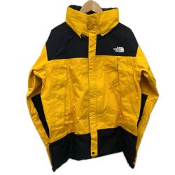 THE NORTH FACE ザノースフェイス マウンテンレインテックス SIZE XXL 上下セット ヨゴレ有 NP10925 イエロー x ブラック Cランク