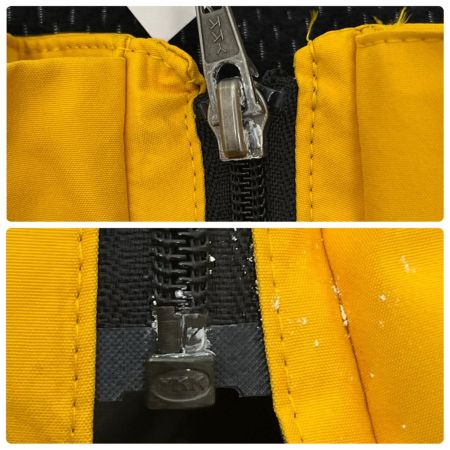 THE NORTH FACE ザノースフェイス マウンテンレインテックス SIZE XXL 上下セット ヨゴレ有 NP10925 イエロー x ブラック