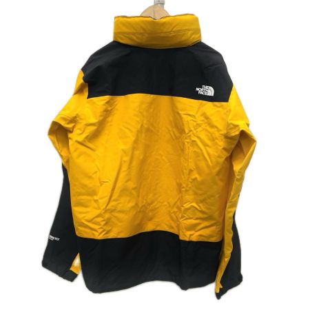 THE NORTH FACE ザノースフェイス マウンテンレインテックス SIZE XXL 上下セット ヨゴレ有 NP10925 イエロー x ブラック