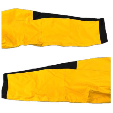 THE NORTH FACE ザノースフェイス マウンテンレインテックス SIZE XXL 上下セット ヨゴレ有 NP10925 イエロー x ブラック