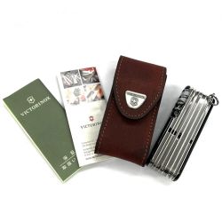 VICTORINOX ビクトリノックス マルチツール 限定 BE-PAL 37th LIMITED レザーケース付 Aランク