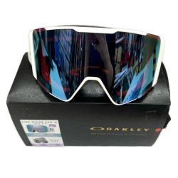 OAKLEY オークリー スノーゴーグル ラインマイナープロ M 替レンズ・ケース付 マットホワイト Bランク