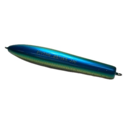 Top Range ルアー ダイビングドライバー 230ｍｍ 154.5g ブルー x グリーン