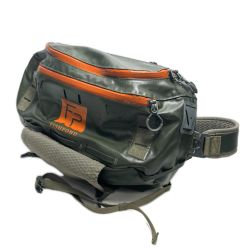 fishpond フィッシュポンド フィッシングバッグ ストームシャドウ ランバーパック 11L オリーブ Bランク