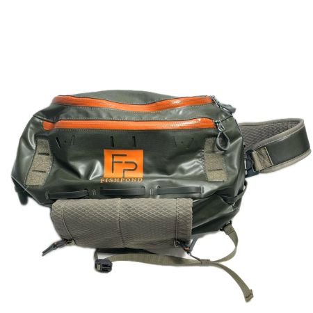 fishpond フィッシュポンド フィッシングバッグ ストームシャドウ ランバーパック 11L オリーブ