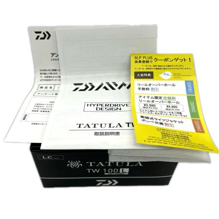 DAIWA ダイワ ベイトリール 24 タトゥーラ TW 100L
