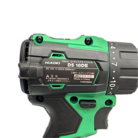  HiKOKI ハイコーキ コードレスドライバドリル 36v/18Ｖ コードレス DS18DE(2SPZ) 仕入れ品