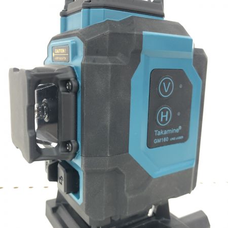 ДД TAKAMINE 高峰楽器製作所  バッテリ・充電器・ケース付き ﾚｰｻﾞｰ墨出し GM‐120S グリーン