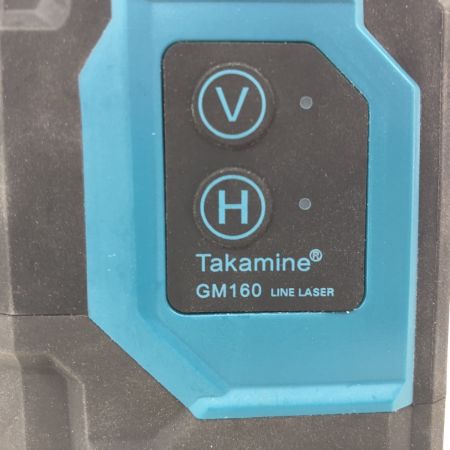 ДД TAKAMINE 高峰楽器製作所  バッテリ・充電器・ケース付き ﾚｰｻﾞｰ墨出し GM‐120S グリーン