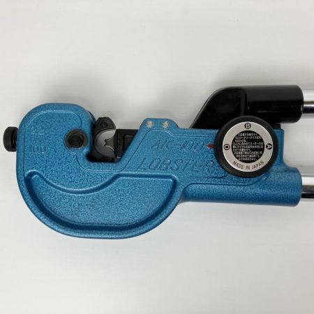 ЗЗ LOBSTER ロブスター 22/38/60/80/100ｍｍ 手動圧着機 取説付 AK-100