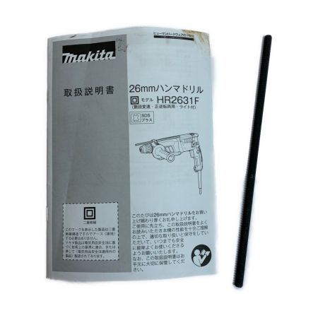  MAKITA マキタ 26ｍｍ　ハンマドリル　ケース付き HR2631F グリーン