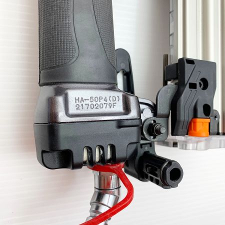  MAX マックス 高圧　50ｍｍ　ピンネイラ　ケース付き HA-50P4 レッド