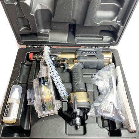  HiKOKI ハイコーキ 高圧エア釘打ち機　41ｍｍ WF 4HS ブラック