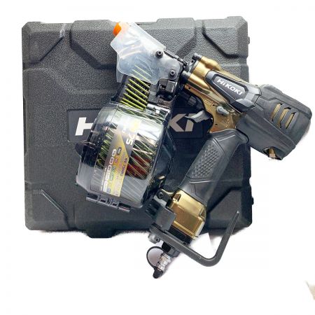  HiKOKI ハイコーキ 高圧ロール釘打ち機 NV 75HR2 ゴールド