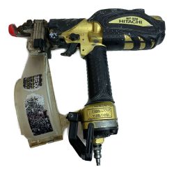 ♭♭ HITACHI 日立 高圧釘打機　ケース付 WF4H2 イエロー Bランク