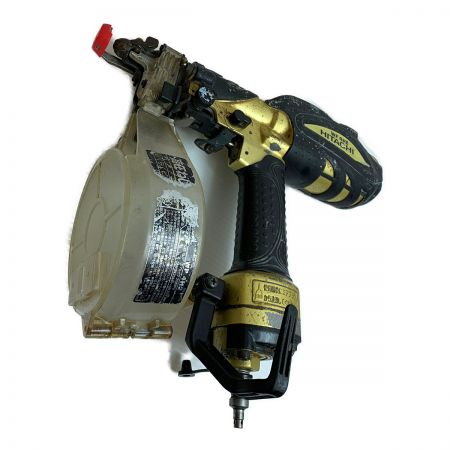  HITACHI 日立 高圧釘打機　ケース付 WF4H2 イエロー