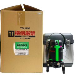 ♭♭ TAJIMA タジマ レーザー墨出し器 付属品完備 GZASN-KJC グリーン Sランク