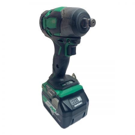  HiKOKI ハイコーキ コードレスインパクトレンチ　 WR36DC 2XP グリーン 充電器・充電池2個・ケース付 