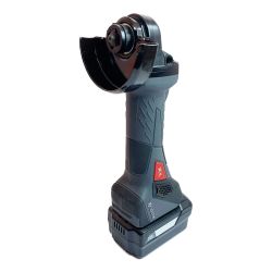 ♭♭ KYOCERA キョウセラ ディスクグラインダー　充電器・充電池1個・ケース付  DG11XR グレー Aランク