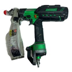 ♭♭ HITACHI 日立 高圧ねじ打ち機　　キズ、スレ、剥がれ多数あり WF4H3 グリーン Cランク