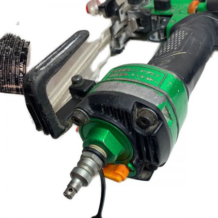  HITACHI 日立 高圧ねじ打ち機　　キズ、スレ、剥がれ多数あり WF4H3 グリーン