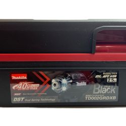 ♭♭ MAKITA マキタ インパクトドライバ　40v　【未開封品】 TD002GRDXB ブラック Sランク