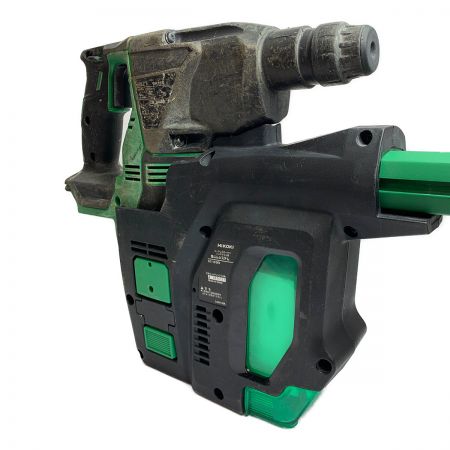  HITACHI 日立 コードレス式　ハンマドリル　集塵システム（HIKOKI  DC18/36)付き　バッテリー無し DH18DBL グリーン