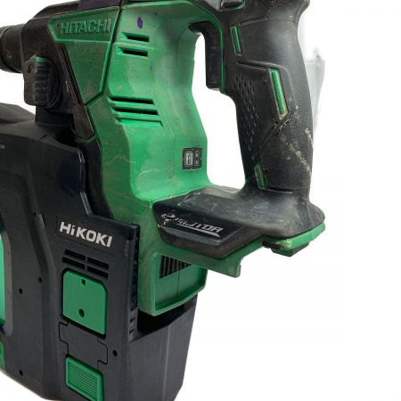  HITACHI 日立 コードレス式　ハンマドリル　集塵システム（HIKOKI  DC18/36)付き　バッテリー無し DH18DBL グリーン