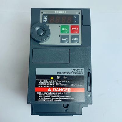 中古】 TOSHIBA 東芝 TRANSISTOR INVERTER 箱傷みあり VFS15-2007PM