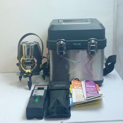 ♭♭ TAJIMA タジマ ZER0B-KYR　レーザー墨出し器 ZER0B-KYR グリーンレザーレシーバー(RCV-G付き） Bランク