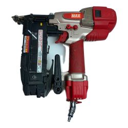 ♭♭ MAX マックス スーパーネイラ　インサイドガイド搭載 HA-50F1(D) レッド 本体のみ Cランク