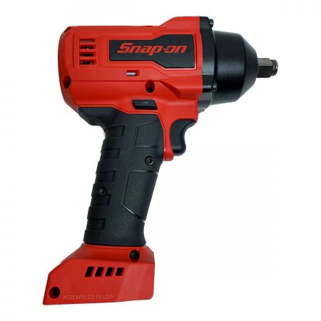  Snap-on スナップオン 充電器・インパクトレンチ　充電池2個・ケース付 コードレス式 18v CTJ9015 レッド