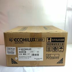 ♭♭ IRISOHYAMA アイリスオーヤマ エコハイルクス　角型投光器　25W　電球色　30° IRLDSP25L2 2-N-BK Sランク
