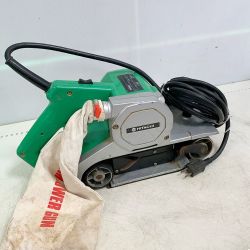 ♭♭ HITACHI 日立 コード式　110mm ベルトサンダ　本体のみ　サビあり SB11 グリーン Cランク