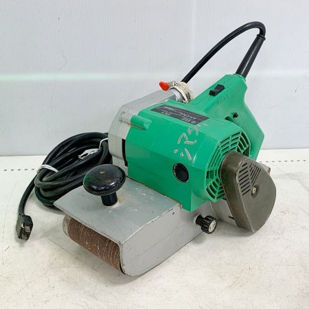  HITACHI 日立 コード式　110mm ベルトサンダ　本体のみ　サビあり SB11 グリーン