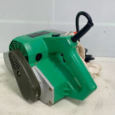  HITACHI 日立 コード式　110mm ベルトサンダ　本体のみ　サビあり SB11 グリーン