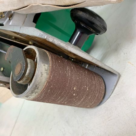  HITACHI 日立 コード式　110mm ベルトサンダ　本体のみ　サビあり SB11 グリーン