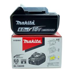 ♭♭ MAKITA マキタ バッテリー18V　6.0AH　 BL1860B Sランク