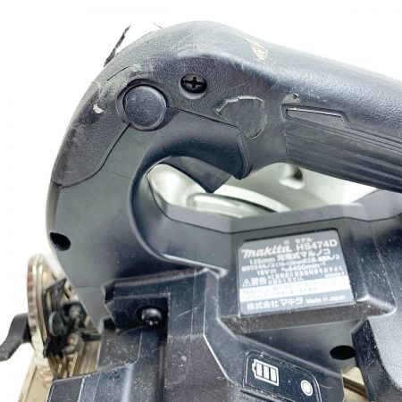  MAKITA マキタ コードレス式 丸ノコ　125mm 18v HS474D ブラック 本体のみ