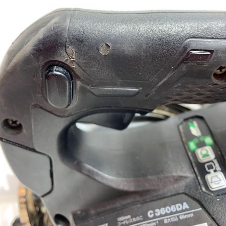  HiKOKI ハイコーキ 165mm コードレス丸のこ　2019.12製 C3606DA ブラック 本体のみ