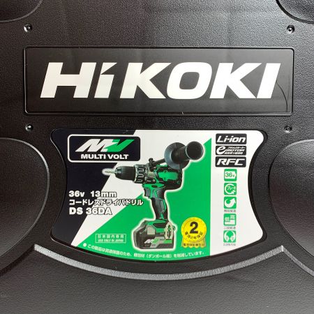  HiKOKI ハイコーキ コードレスドライバドリル DS36DA グリーン