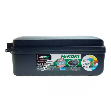  HiKOKI ハイコーキ インパクトドライバー　限定色 WH36DC 2XPSZ(CB) セームブルー 付属品完備 コードレス式 18v 