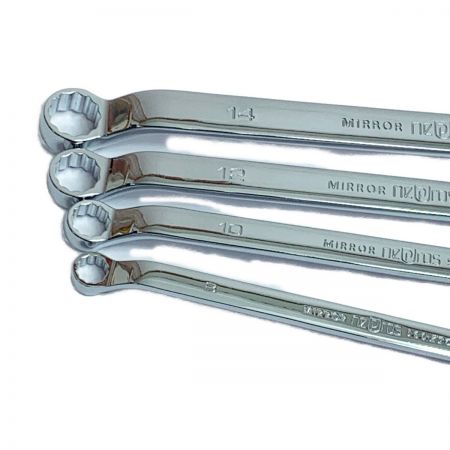  KTC ケーティーシー ネプロス 45°×6°めがねレンチ　4本 NEPROS NM5