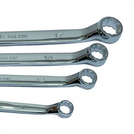  KTC ケーティーシー ネプロス 45°×6°めがねレンチ　4本 NEPROS NM5