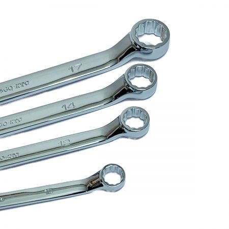  KTC ケーティーシー ネプロス 45°×6°めがねレンチ　4本 NEPROS NM5