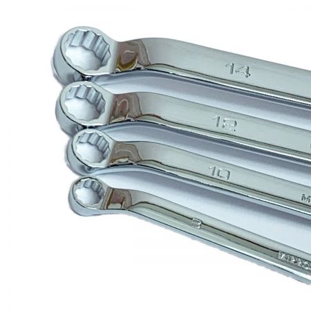  KTC ケーティーシー ネプロス 45°×6°めがねレンチ　4本 NEPROS NM5