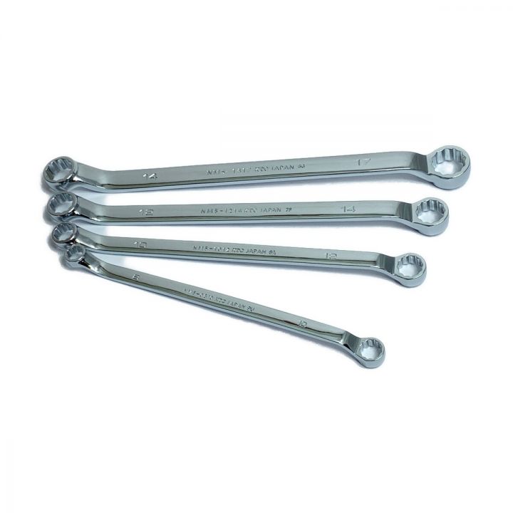 KTC ケーティーシー ネプロス 45°×6°めがねレンチ 4本 NEPROS NM5